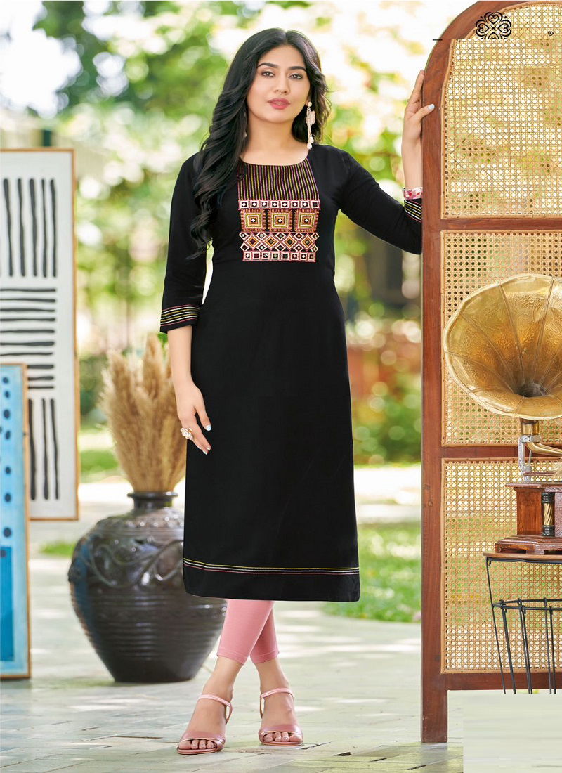 Mittoo Palak Vol 35 Designer Kurtis Catalog
